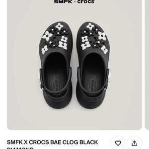 SMFK x CROC collab sparkle crocs